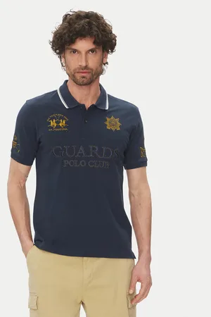 La Martina Poloshirt Achille MAPG30 PK097 Regular Fit