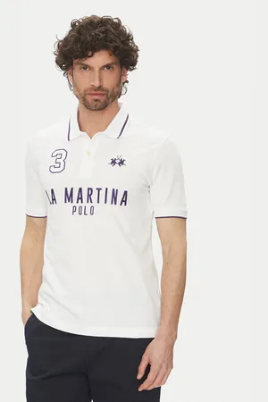 La Martina Poloshirt Yeshayahu MAP320 PK001 Regular Fit