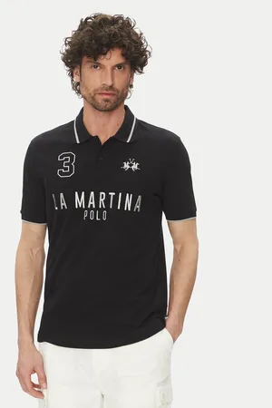 La Martina Poloshirt Yeshayahu MAP320 PK001 Regular Fit