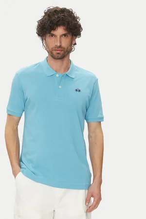 La Martina Poloshirt Tex BPMP01 PK031 Regular Fit