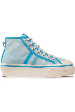 adidas Sneakers aus Stoff Nizza Platform Mid GX4604