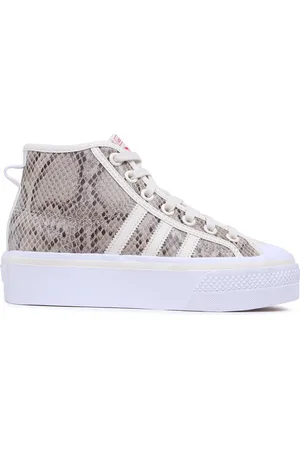 adidas Sneakers aus Stoff Nizza Platform Mid Shoes HQ1981