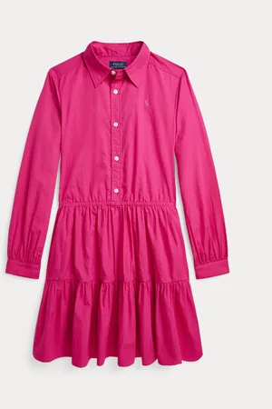Ralph Lauren Kleid für den Alltag Tierdshrtdrs 313925702001 Regular Fit