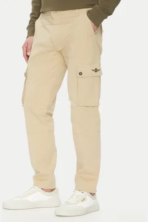 Aeronautica Militare Stoffhose 251PA1665CT3534 Regular Fit