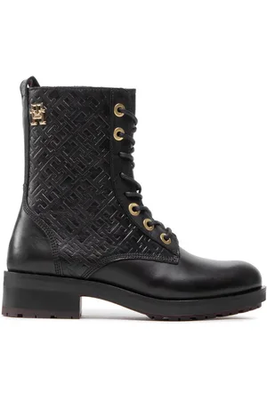 Tommy Hilfiger Stiefeletten Th Monogram Biker Boot FW0FW06817