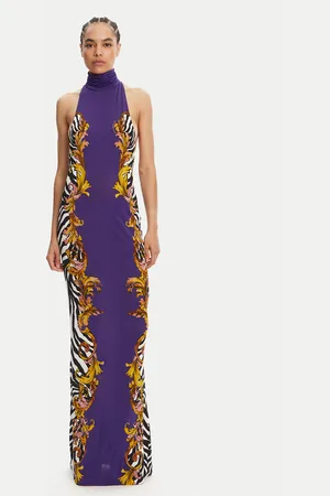 VERSACE Abendkleid 78HAO9P5 Slim Fit
