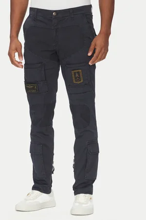 Aeronautica Militare Stoffhose 251PA1387CT1493 Regular Fit