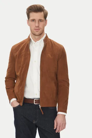 Serge Pariente Lederjacke Sylvino Vs Slim Fit