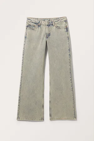 Monki Imoo low waist wide leg jeans