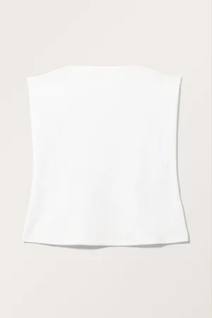 Monki Smooth Fitted Tube Top