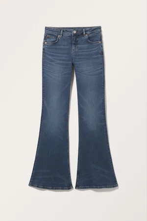 Monki Katsumi Low Waist Flared Jeans