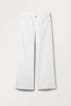 Monki Imoo low waist wide leg jeans