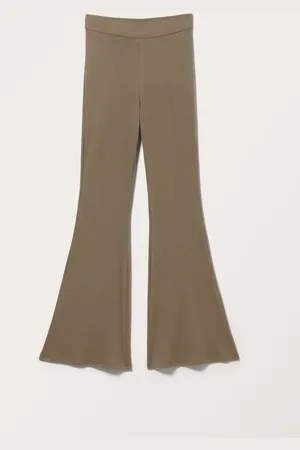 Monki Soft Flared Trousers