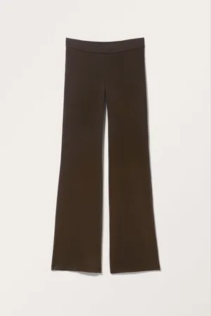 Monki Wide leg super-soft trousers