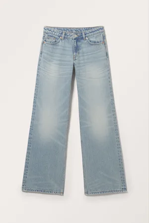 Monki Imoo low waist wide leg jeans