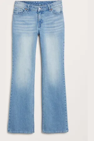 Monki Wakumi low waist flare jeans