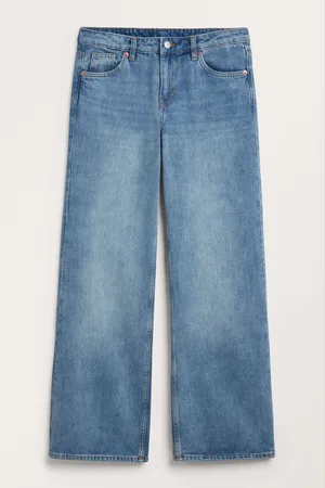 Monki Imoo low waist wide leg jeans