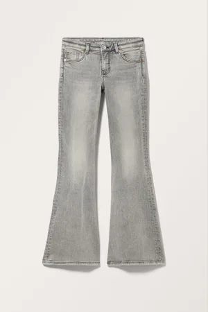 Monki Katsumi Low Waist Flared Jeans