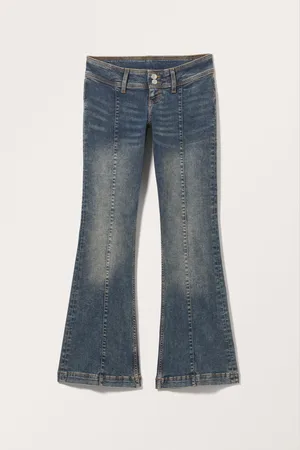 Monki Nicole Low Bootcut Jeans