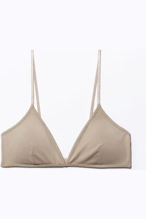 Monki V-neck Padded Modal Bra