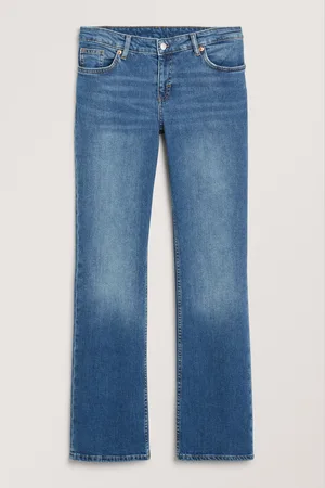 Monki Wakumi low waist flare jeans