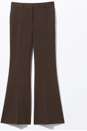 Monki Mid Flared Suiting Trousers