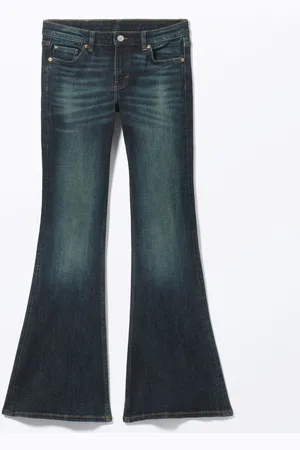Monki Katsumi Low Waist Flared Jeans