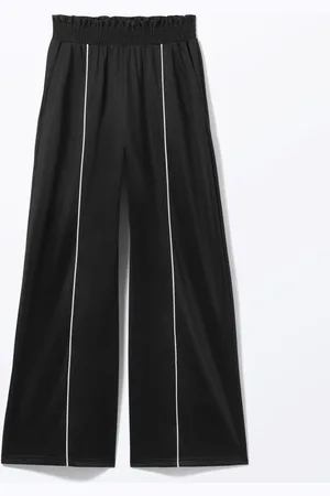 Monki Relaxed Wide Leg Sport Trousers