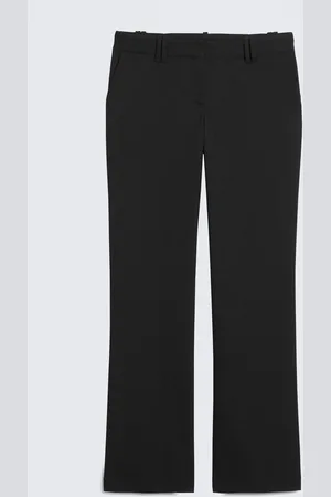 Monki Low waist tailored bootcut trousers