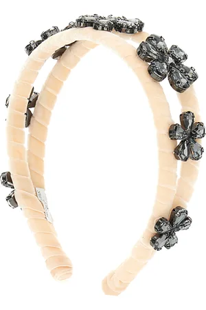 MONNALISA Haarreif mit Strassblumen