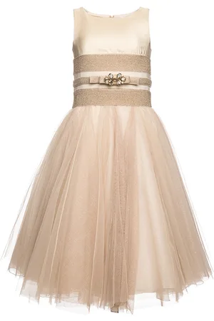 MONNALISA Aniska Goldfarbenes Kleid