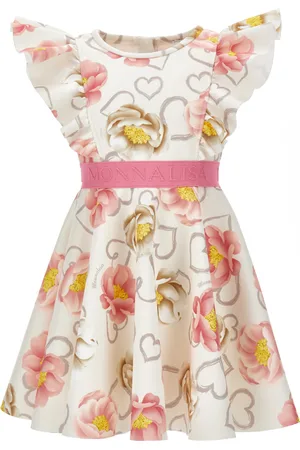 MONNALISA Neoprenkleid mit Blumenmuster