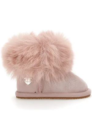 MONNALISA Stiefel aus Spaltleder mit Schleifen