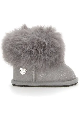 MONNALISA Stiefel aus Spaltleder mit Schleifen