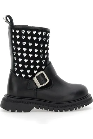 MONNALISA Lederstiefel mit Nieten