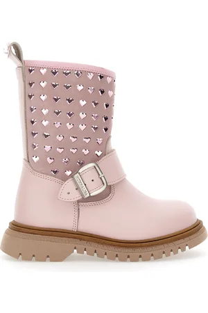 MONNALISA Lederstiefel mit Nieten