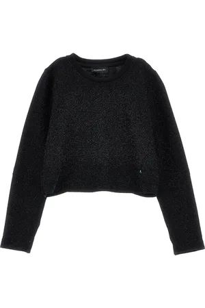 MONNALISA Shirt mit Lurex und Cut-out