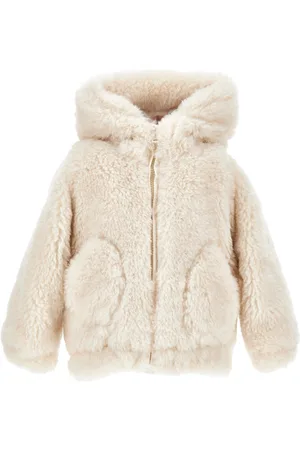 MONNALISA Plüschjacke mit Kapuze