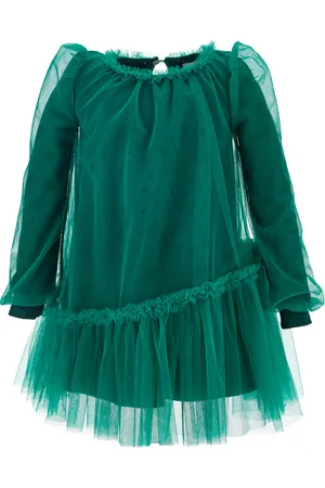 MONNALISA Tüllkleid mit Blousonärmeln