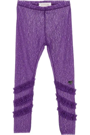 MONNALISA Spitzenleggings mit Rüschen