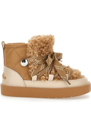 MONNALISA Zweifarbige Plüschstiefel