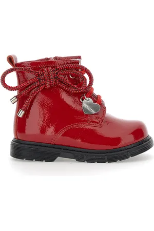 MONNALISA Lackstiefeletten in Nappaoptik
