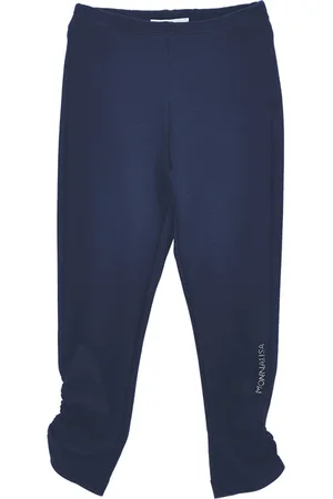 MONNALISA Crinkle-Leggings aus Punto-Milano-Gewebe