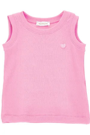 MONNALISA Tanktop aus gerippter Viskose