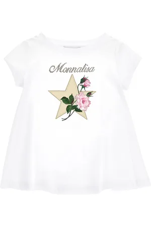 MONNALISA T-Shirt aus Jersey mit großem Stern