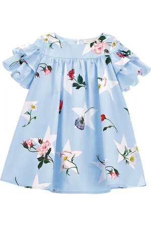 MONNALISA Ausgestelltes Baumwollkleid