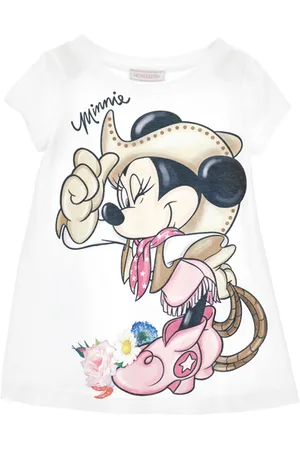 MONNALISA Maxi-Shirt mit Minnie-Maus-Print