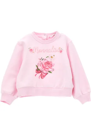 MONNALISA Sweatshirt mit Blumenmuster