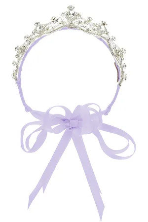 MONNALISA Diadem mit Strass und Schmucksteinen