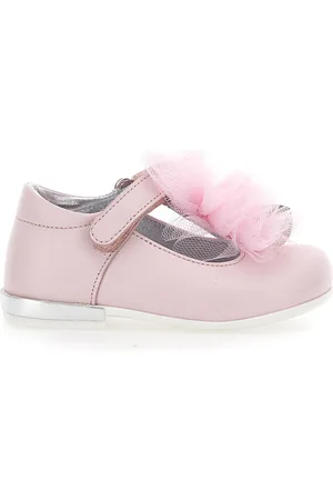 MONNALISA Ballerinas aus Nappaleder mit Rüschen